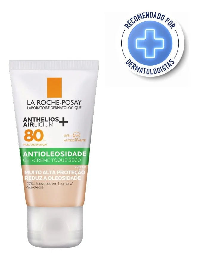 ANTHELIOS AIRLICIUM PROTETOR SOLAR FPS80 COR 1.0 40g