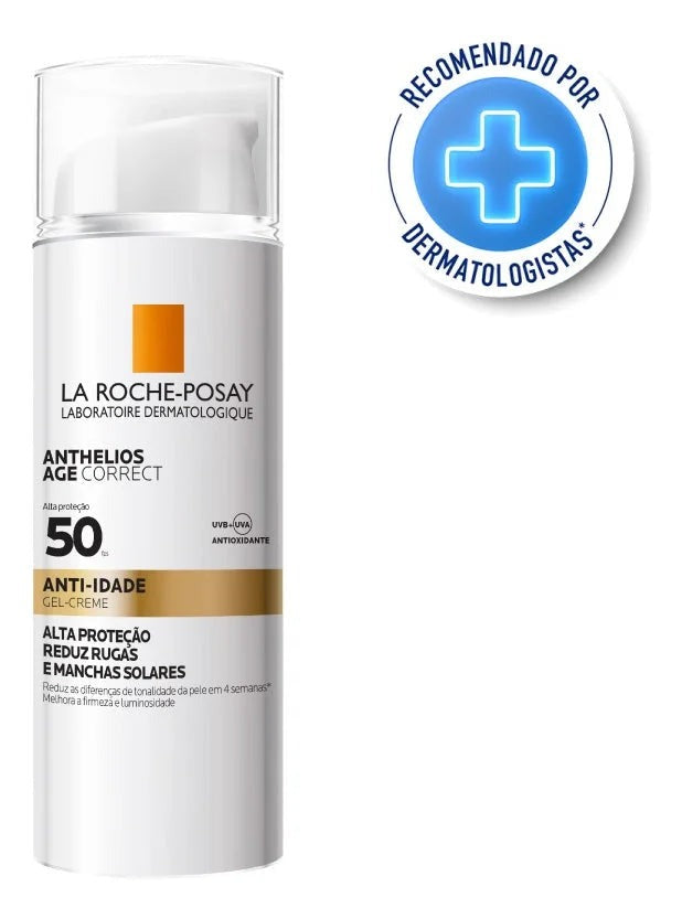 ANTHELIOS AGE CORRECT PROTETOR SOLAR ANTI-IDADE SEM COR FPS50 50g