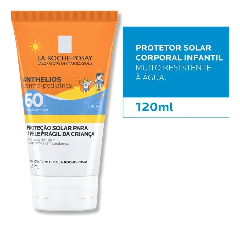 ANTHELIOS AIRLICIUM DERMOPEDIATRICS PROTETOR SOLAR INFANTIL FPS60 120ML